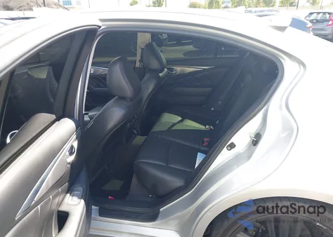 2017 Infiniti Q50 3.0T Premium z USA, uszkodzony, nr VIN JN1EV7AP4HM737429